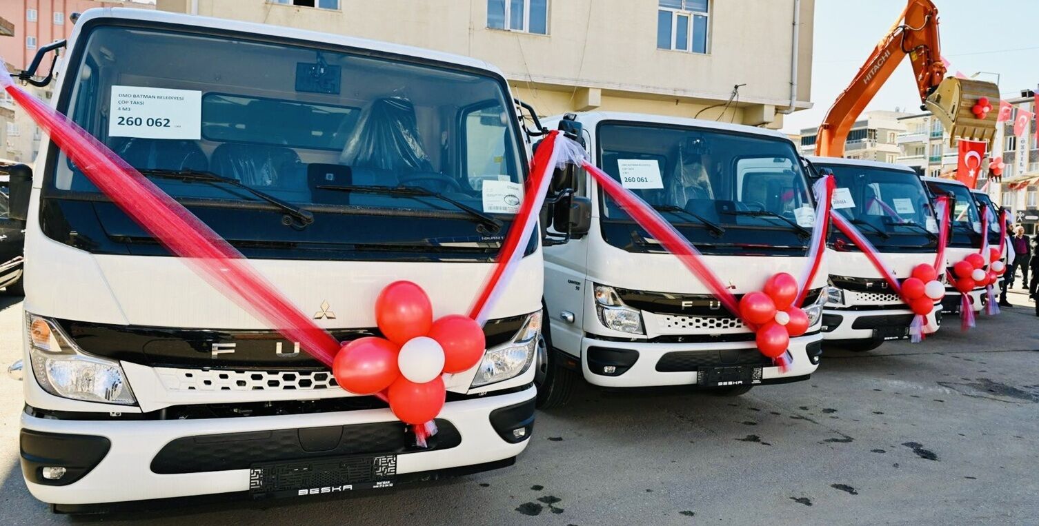 Batman Belediyesi Filosunu Guclendirdi4