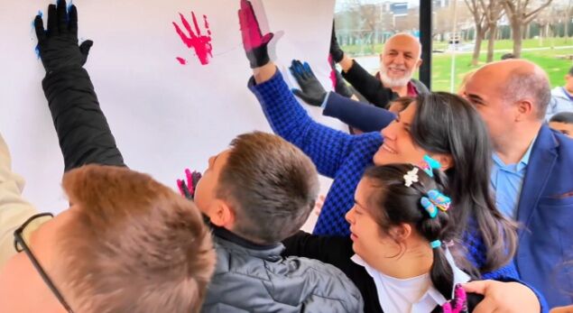 Batman Belediyesinden Down Sendromlu Bireyler Icin Ozel Etkinlik .