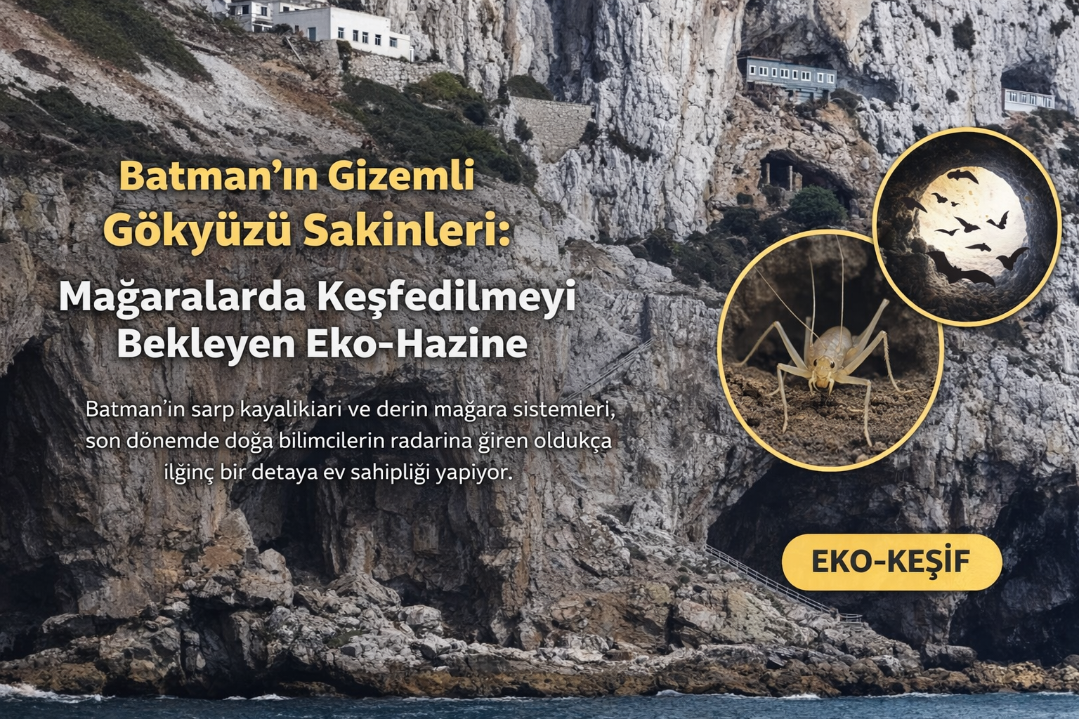 Batman’ın Gizemli Gökyüzü Sakinleri: Mağaralarda Keşfedilmeyi Bekleyen Eko-Hazine