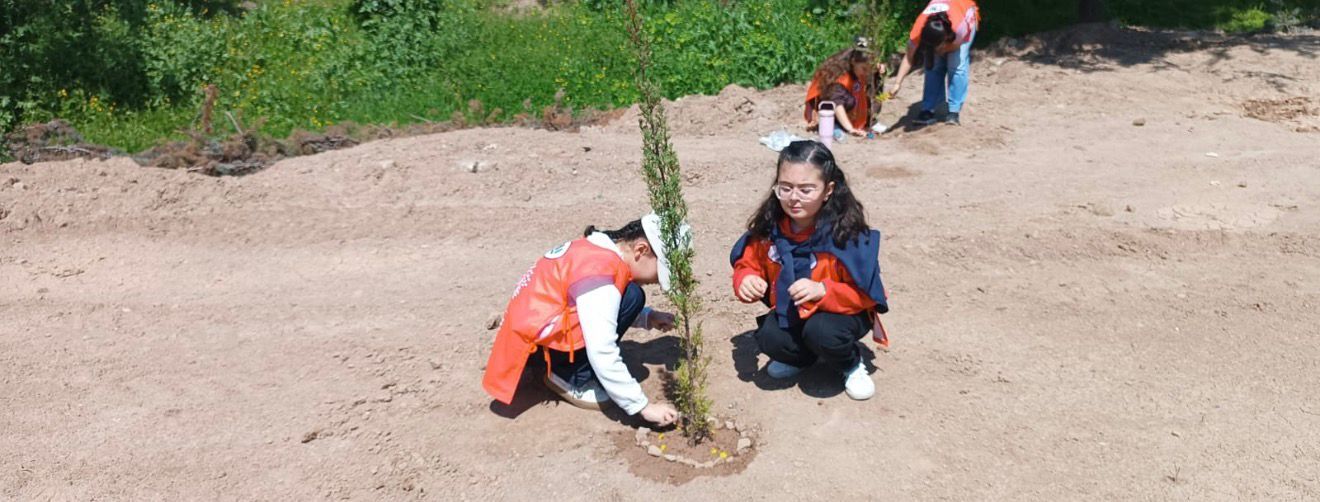 Minik Eller 30 Fidanı Toprakla Buluşturdu (2)
