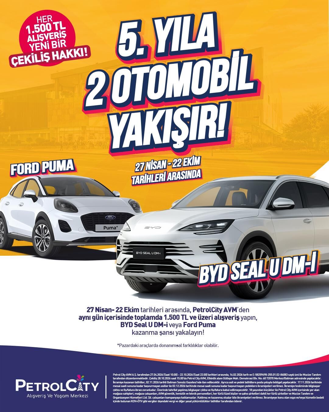 Petrolcity’den 2 Otomobil (1)