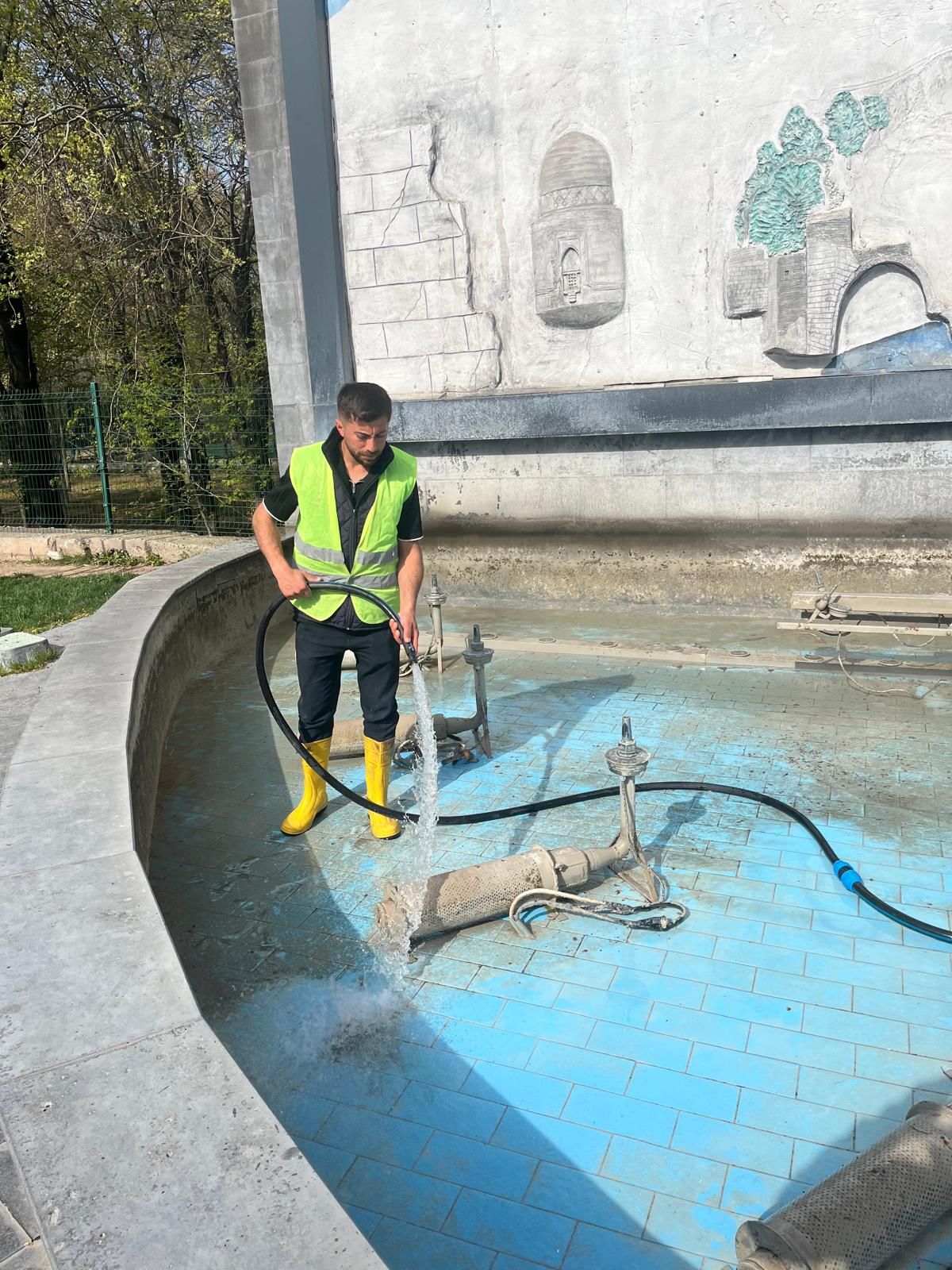 Süs Havuzlari İlkbahara Hazir (2)