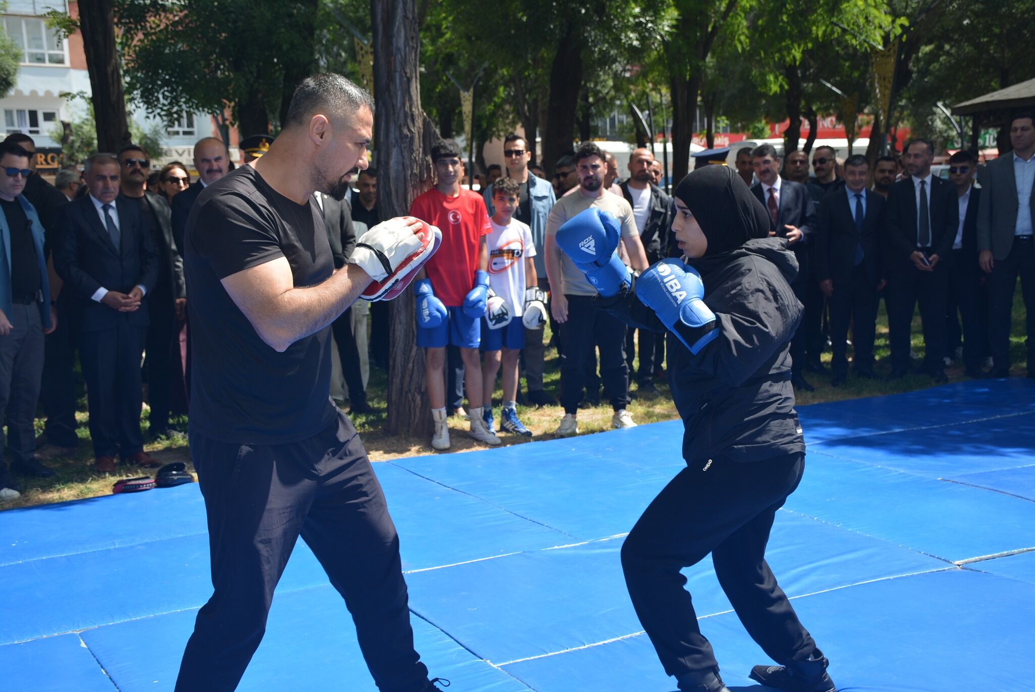 Batman’da 19 Mayıs Coşkusu Atatürk Parkı’nı Sardı Genç Sporculara Büyük Alkış (4)