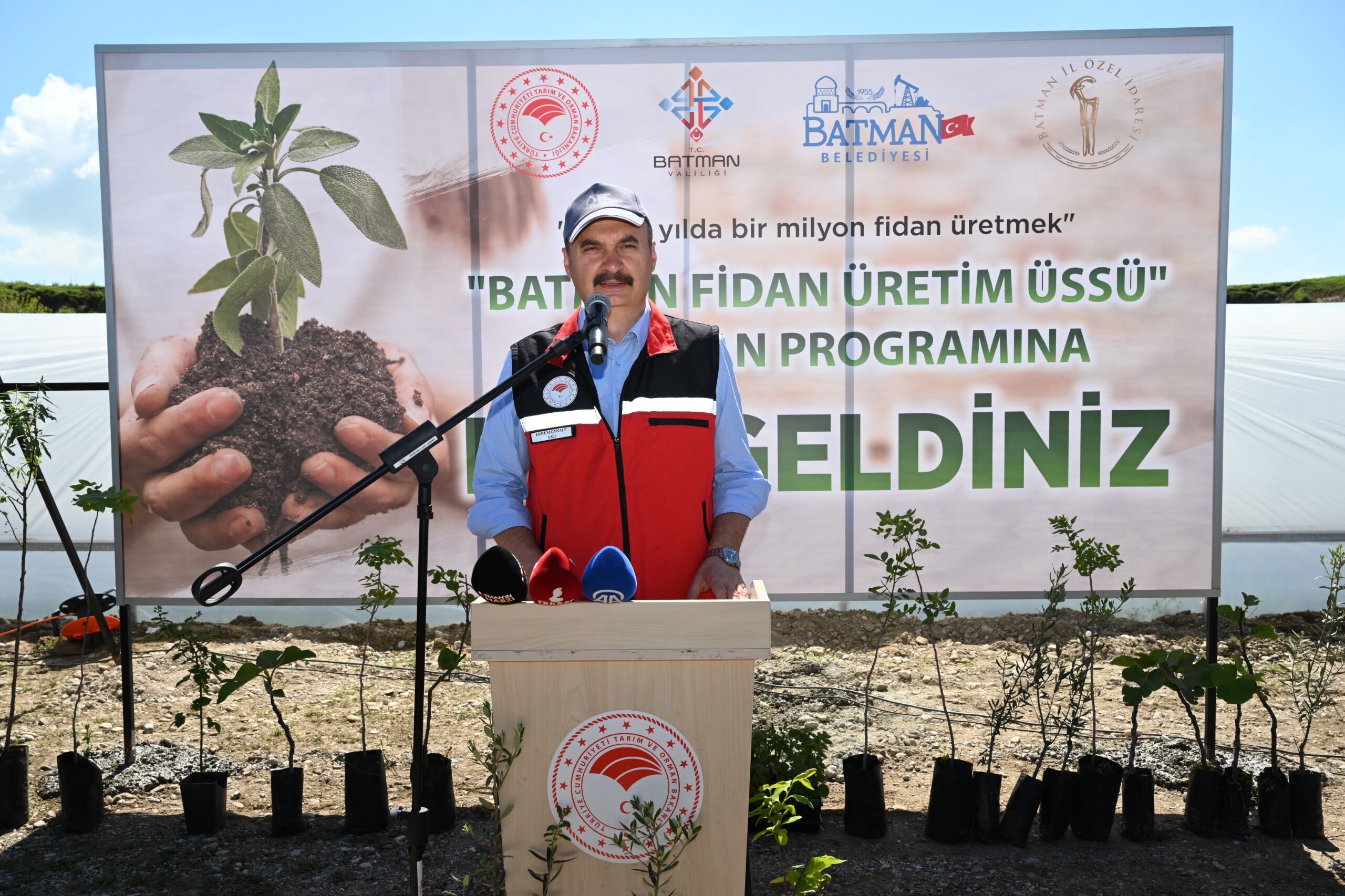 Batman’da Dev Yatırım Yılda 1 Milyon Fidan Üretilecek (3)