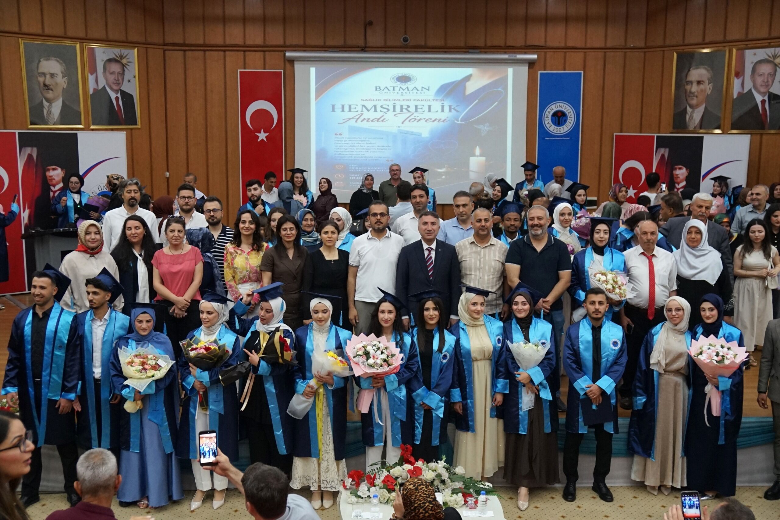 Batman Üniversitesi’nde Gurur Töreni Genç Hemşireler Meslek Yemini Etti (1)