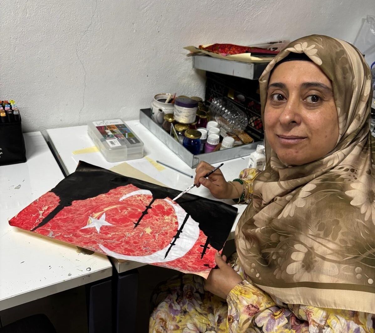 Şehit Yakınlarının Fırçasından Demokrasi Zaferi (2)1