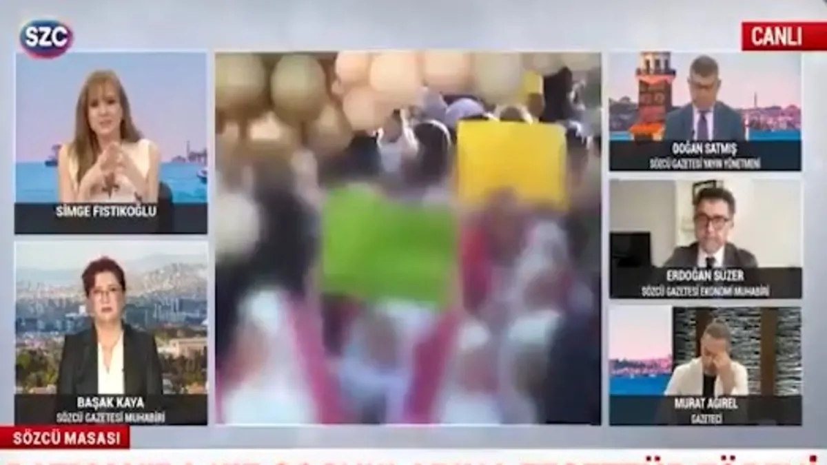 Sözcü Tv’nin Canlı Yayınında Kin Kustular Batman’daki Töreni Hedef Aldılar