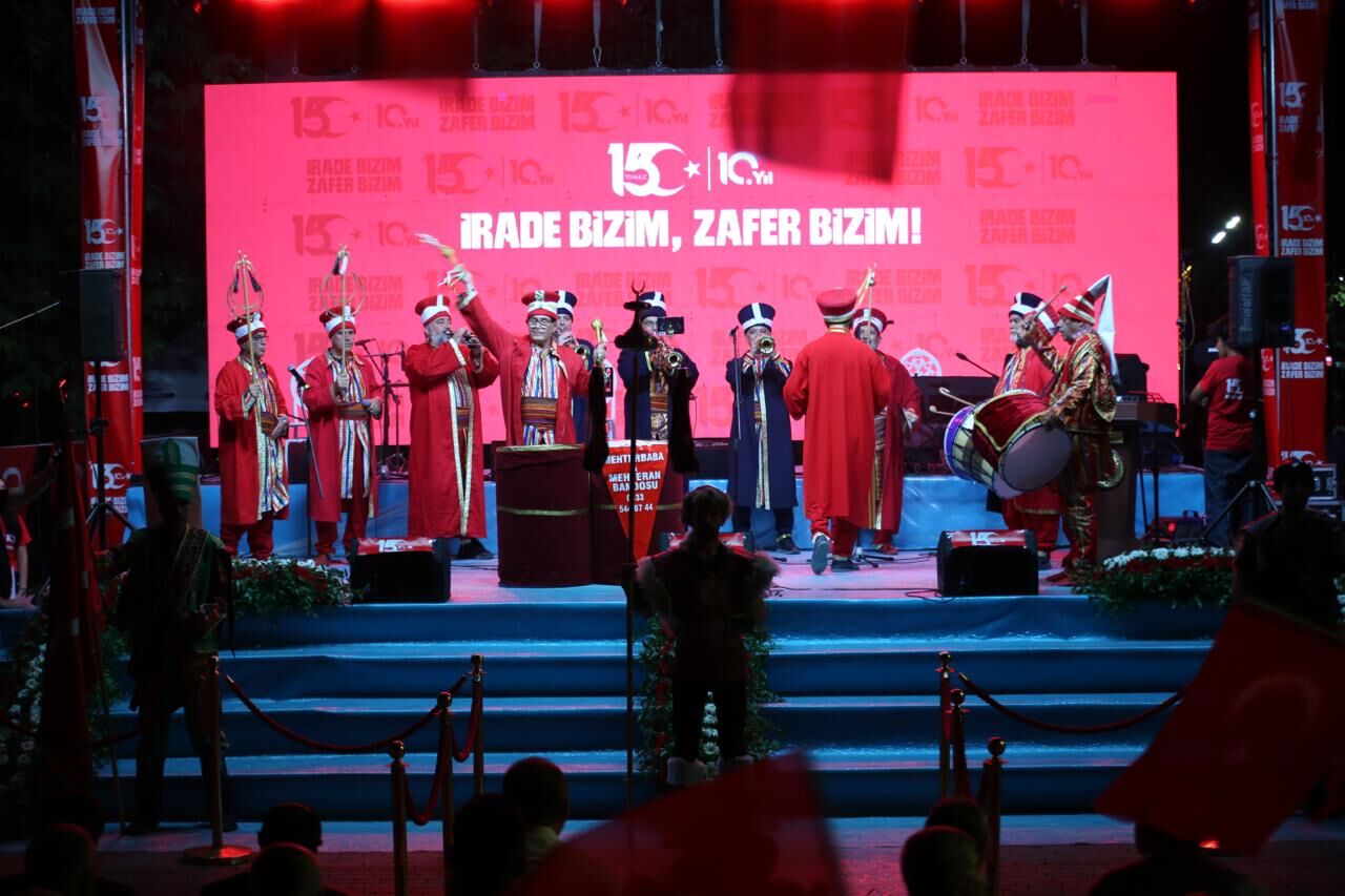 Batman'da 15 Temmuz'un 10. Yılında Binler Tek Yürek Oldu (3)