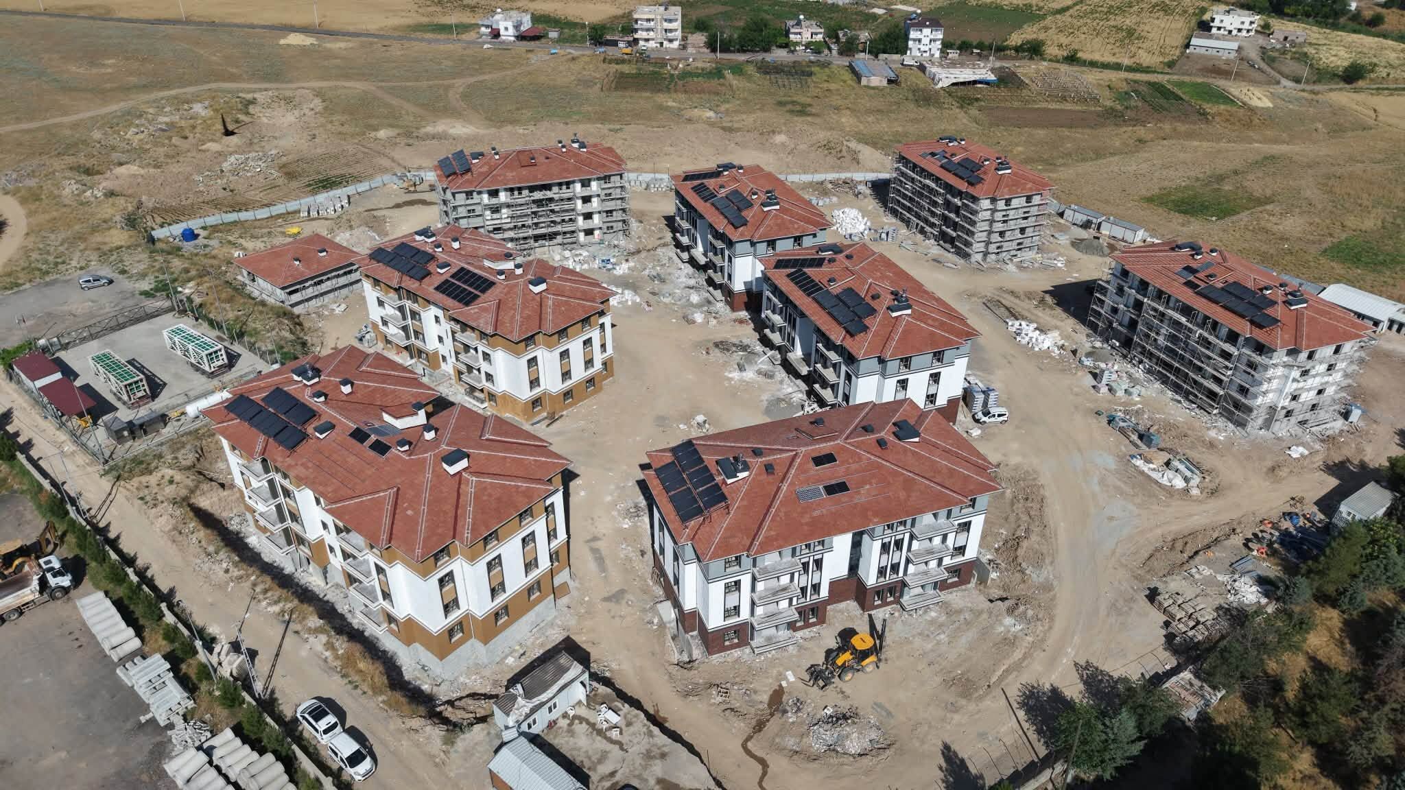 Beşiri'de Toki̇ Konutlarında Sona Yaklaşıldı (2)