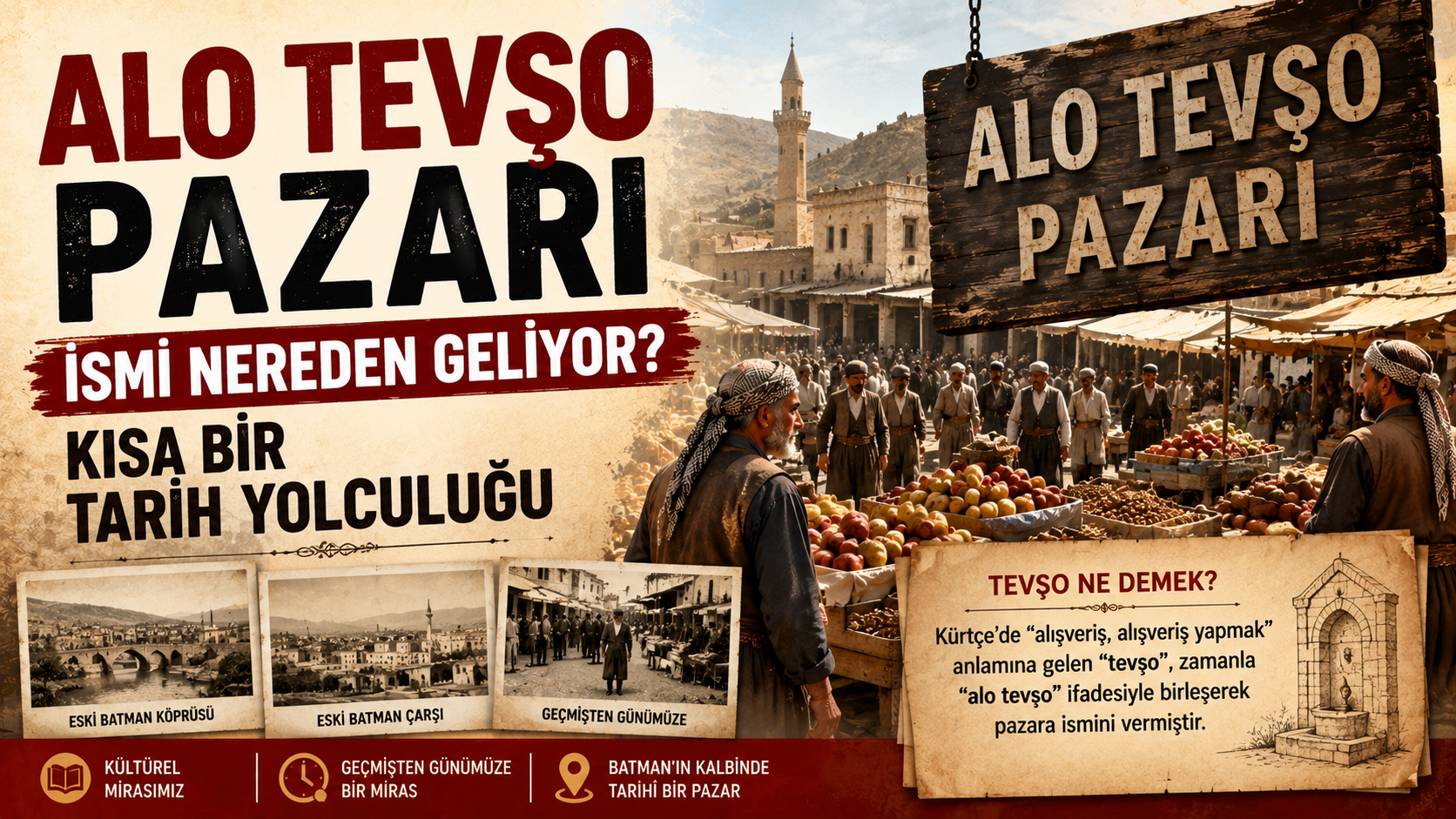 Çeyizlikten Yöresel Kumaşa: Batman Alo Tevşo Pazarı’ndan Alışveriş Yapma Rehberi