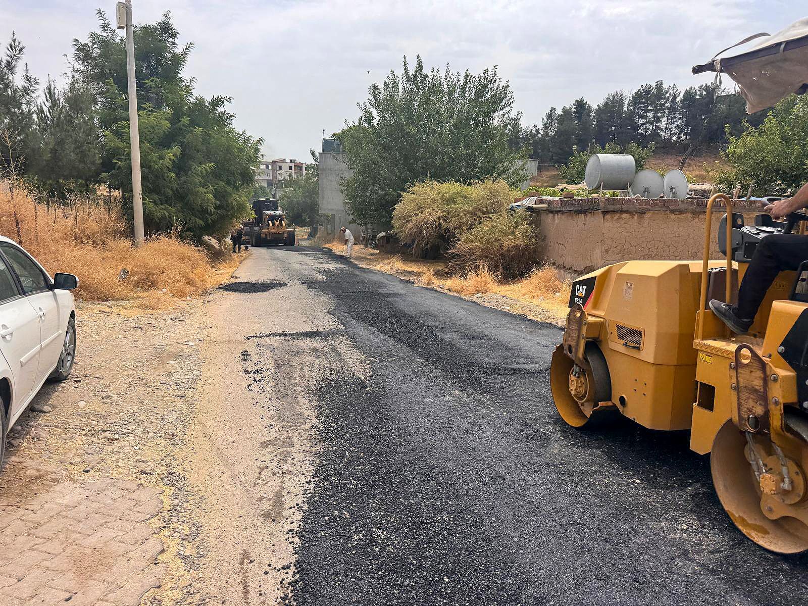 Akoba Köyü Yolunda 3 Kilometrelik Güzergâh Yenileniyor