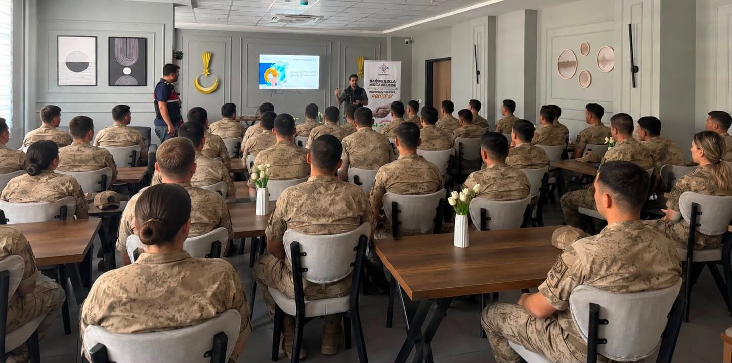 Bağımlılıkla Mücadele Batman Modeli Jandarma’ya Tanıtıldı