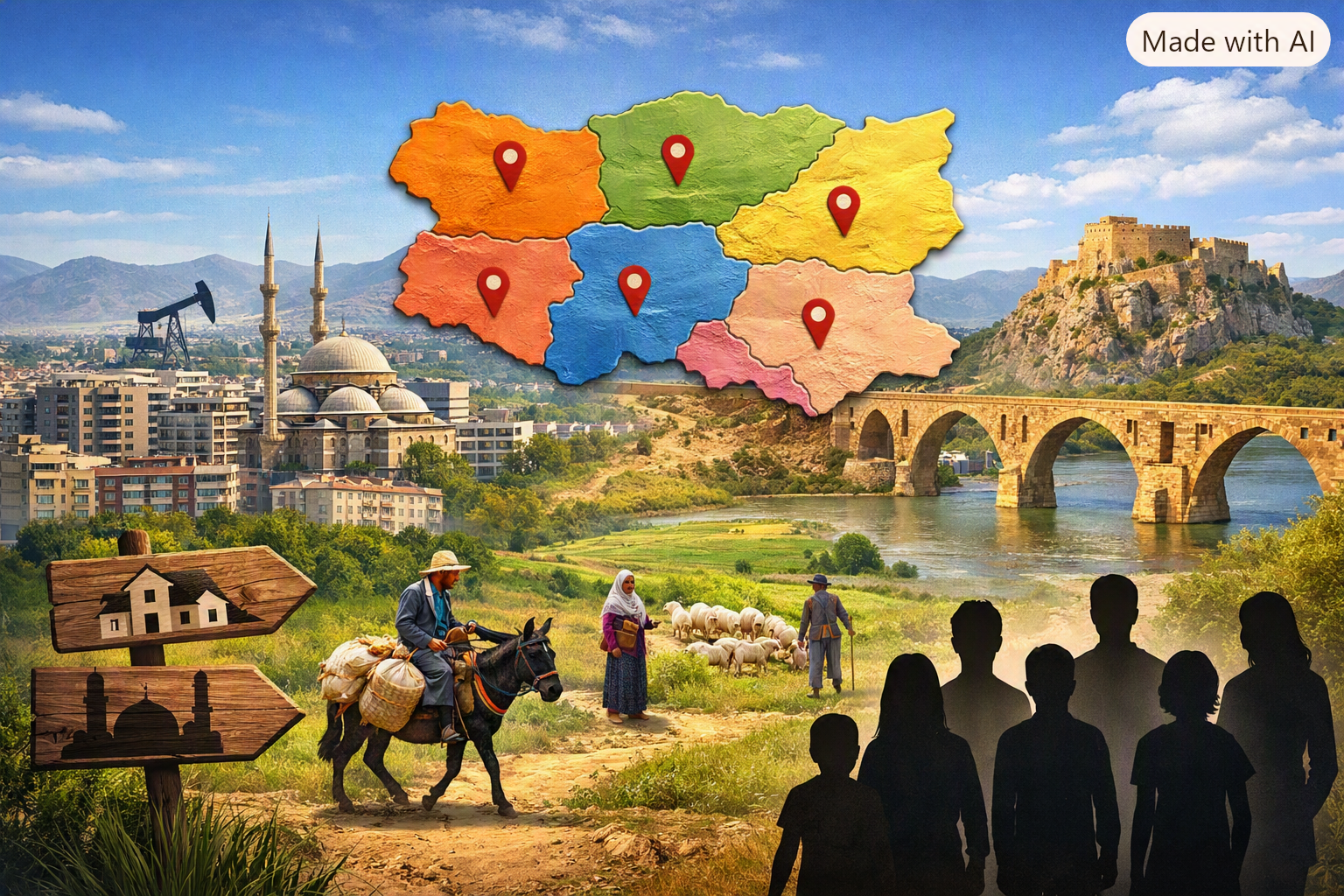 Batman Nüfusu Kaç Oldu? (2026 Güncel Verileri) Batman’ın Kaç İlçesi Var?