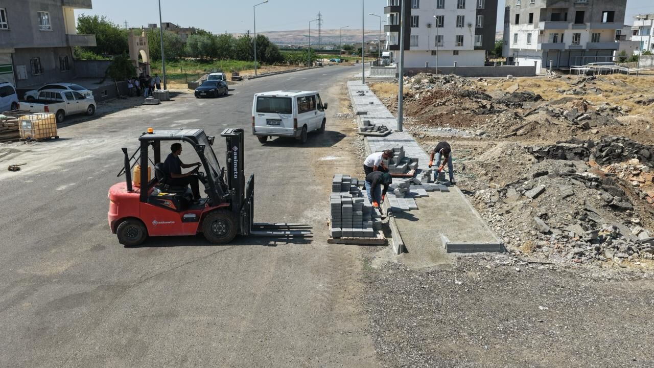 BATMAN’DA 6 AYDA 340 BİN METREKARE PARKE ÇALIŞMASI