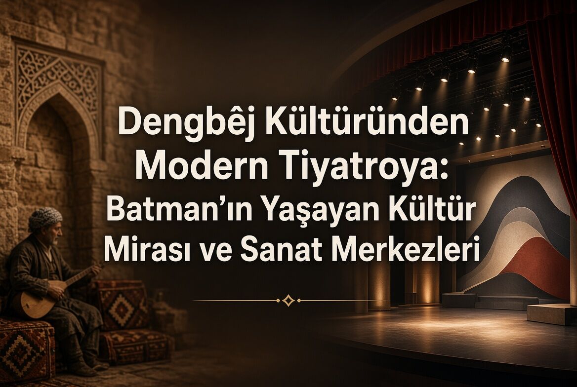 Dengbêj Kültüründen Modern Tiyatroya: Batman’ın Yaşayan Kültür Mirası ve Sanat Merkezleri