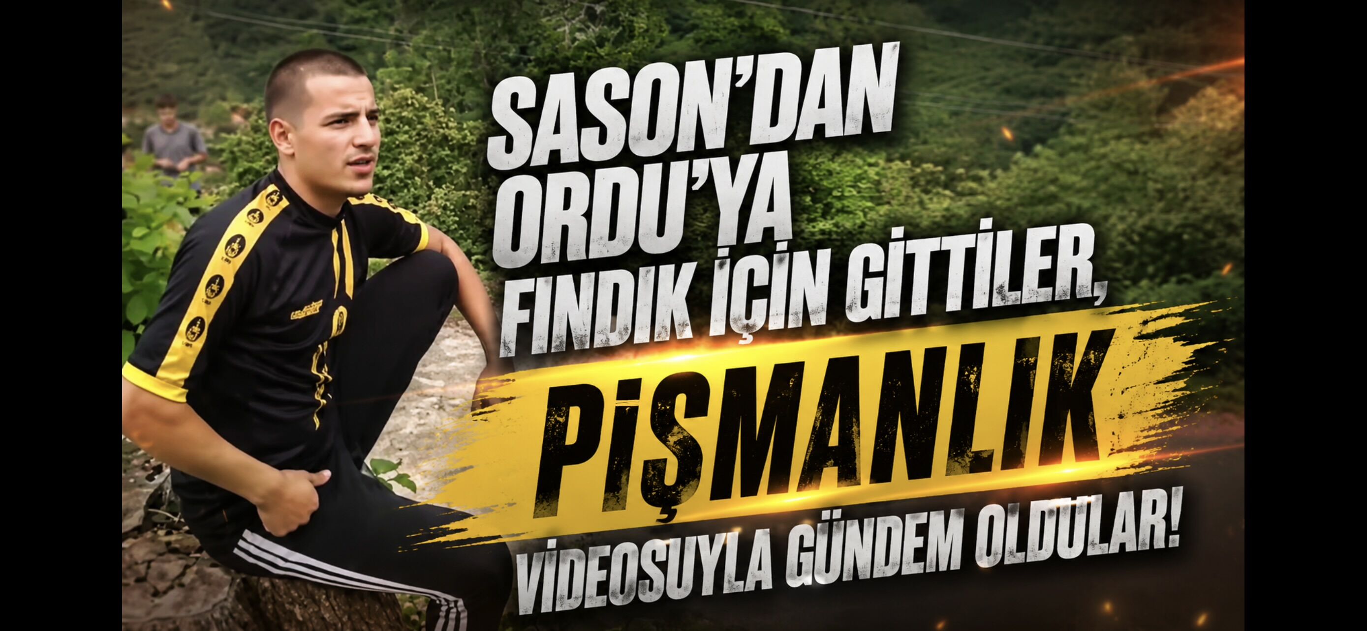 Sason’dan Ordu’ya Fındık İçin Gittiler, “Pişmanlık” Videosuyla Gündem Oldular!