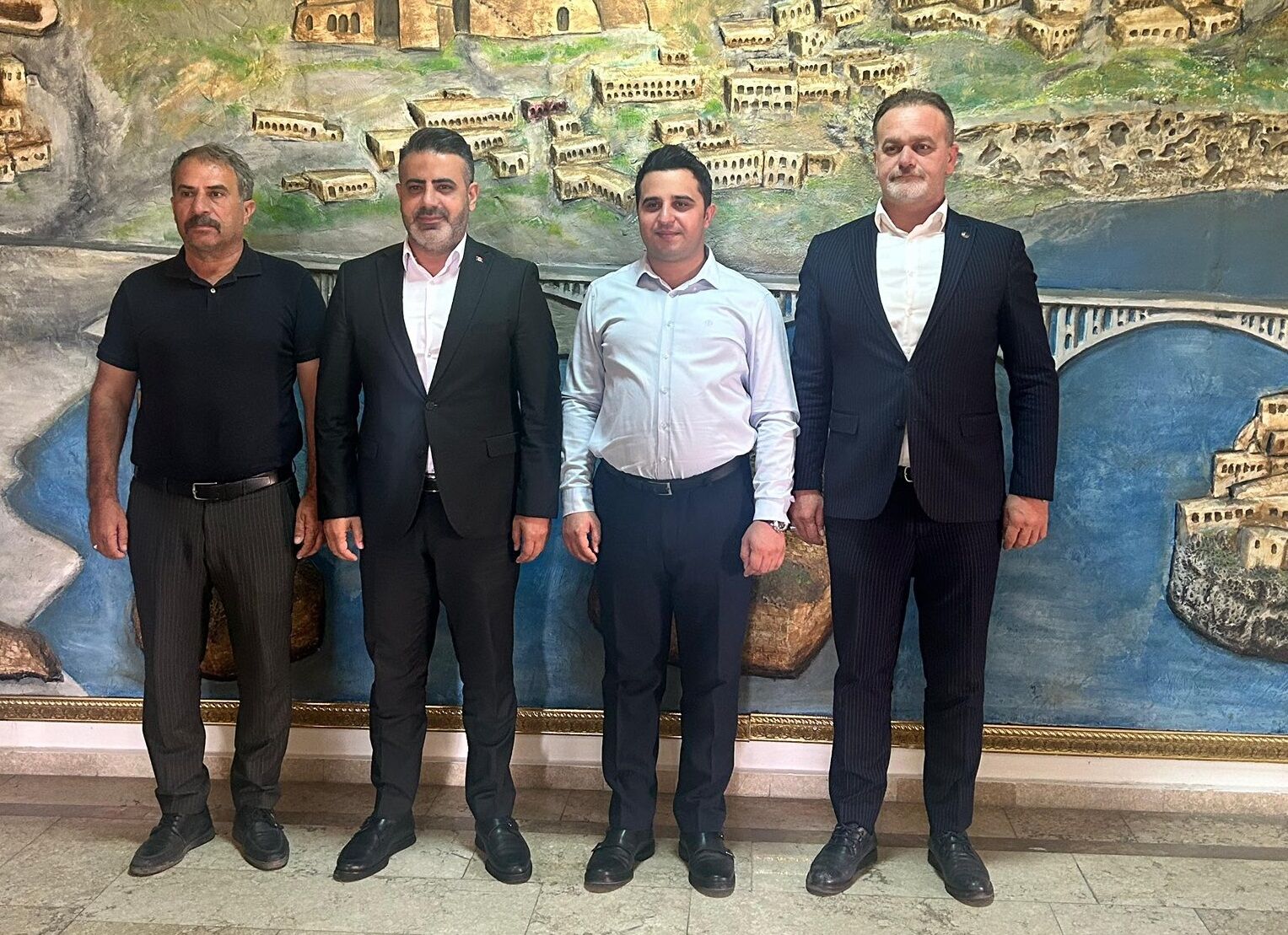 İl Başkanı Çetin’den Kaymakam Büyük’e Hayırlı Olsun Ziyareti