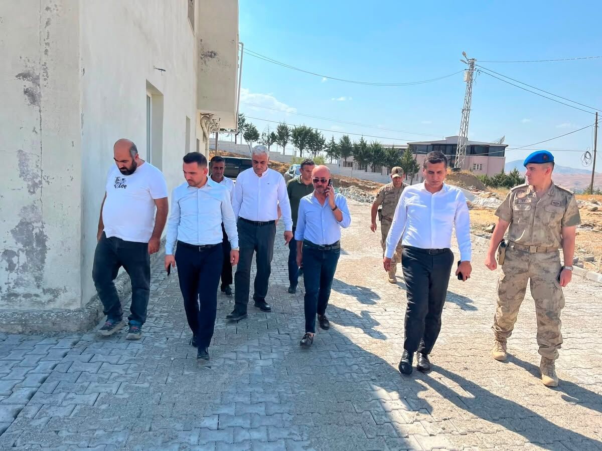 Kaymakam Böçkün Taşlıdere'de Sahaya İndi
