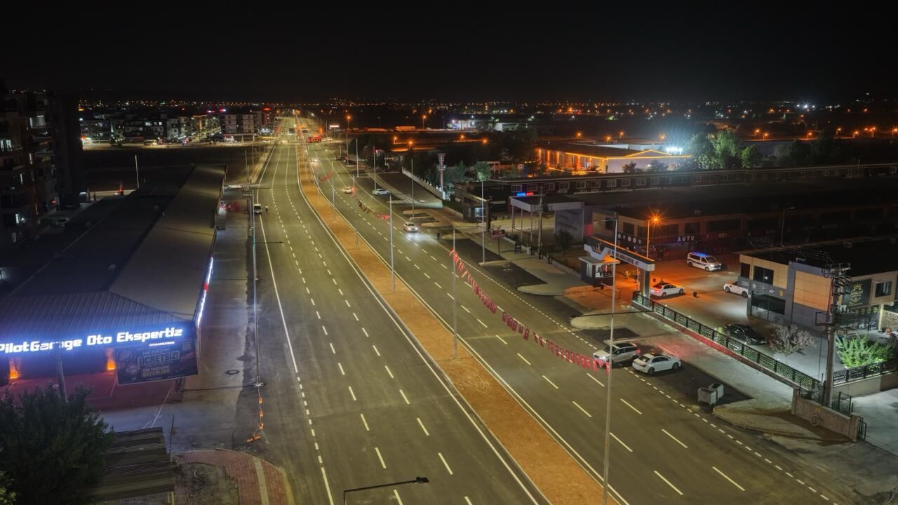 Necat Nasıroğlu Bulvarı'nda Trafik Düzenlemesi Tamamlandı