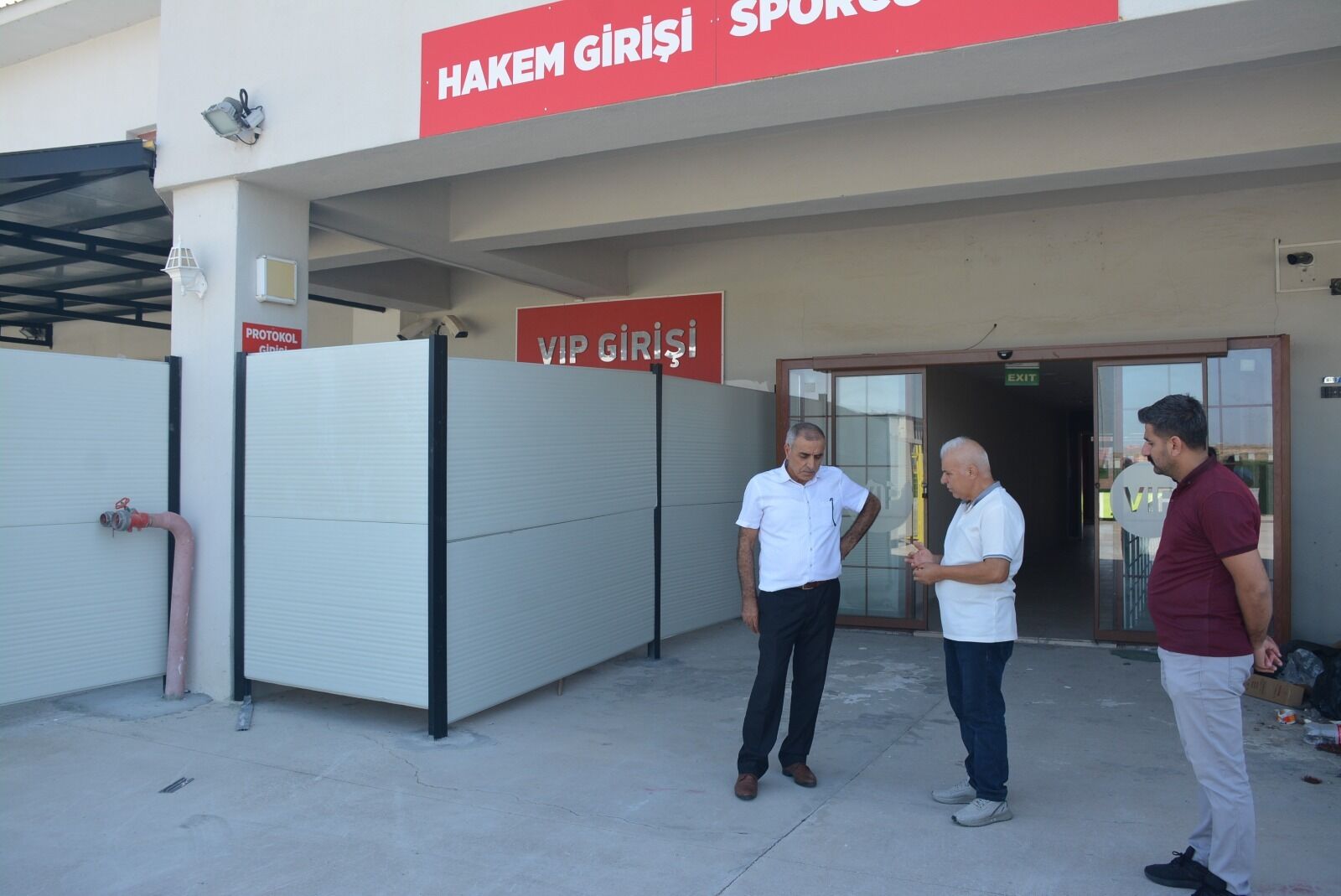 Özperk’ten Stadyumda Son Denetim
