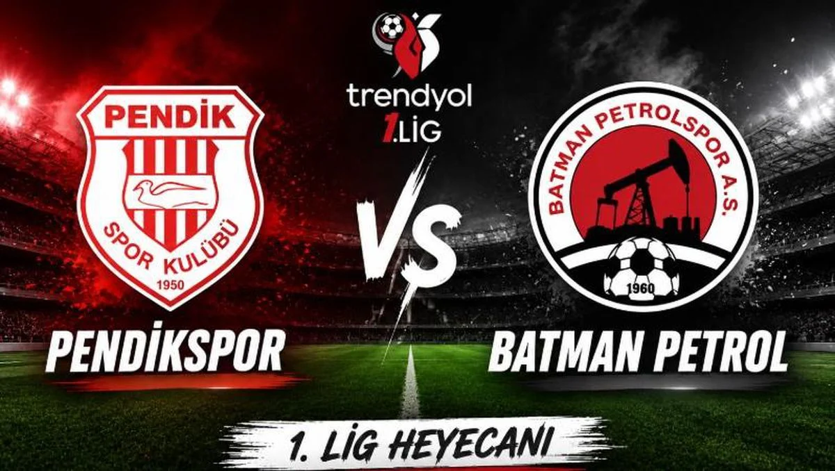 Batman Petrolspor  Pendikspor Maçı Canlı İzle: Hangisinde Yayınlanıyor? Şifresiz mi? Saat Kaçta?