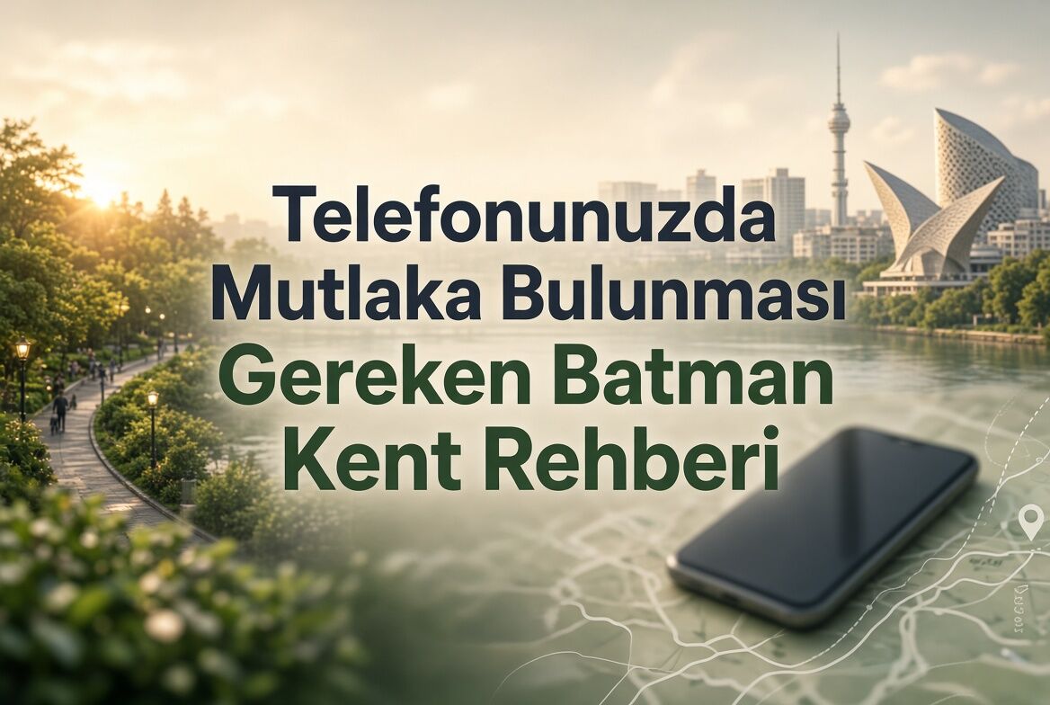 Telefonunuzda Mutlaka Bulunması Gereken Batman Kent Rehberi