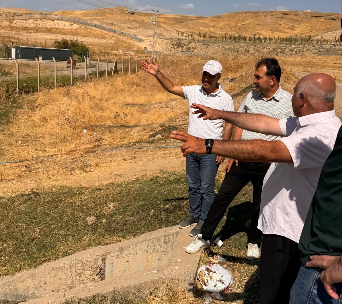 Batman Sol Sahil Sulama Kanalı’nda Su Verimliliği İçin Sahada İnceleme