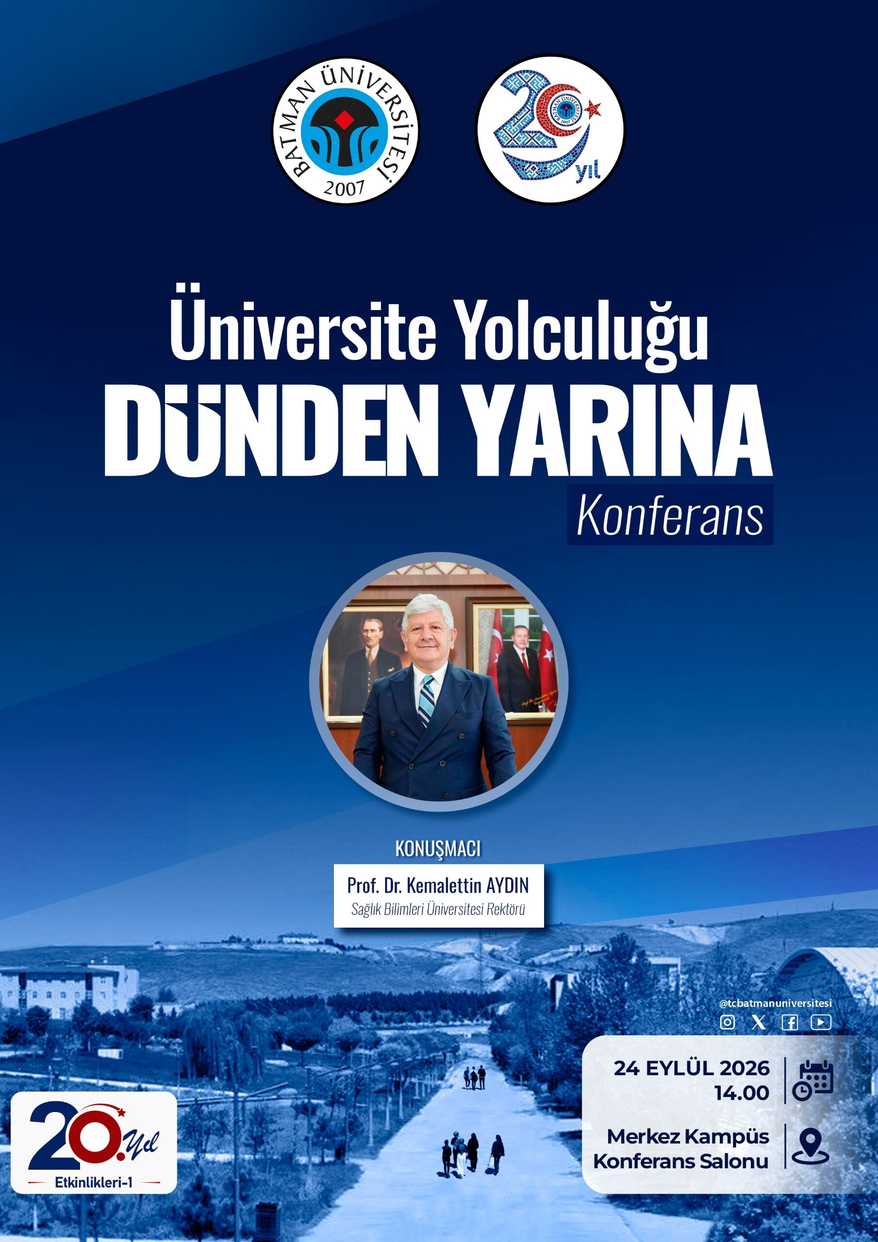 Batman Üniversitesinde 20. Yıla Özel Konferans-1