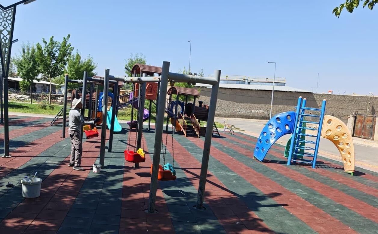 Batman’da 227 Parkta Bakım Ve Onarım Mesaisi