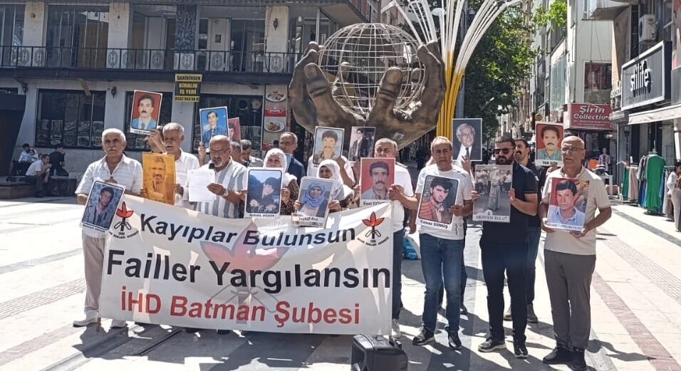 Batman’da 754. hafta: Kayıplar için adalet çağrısı