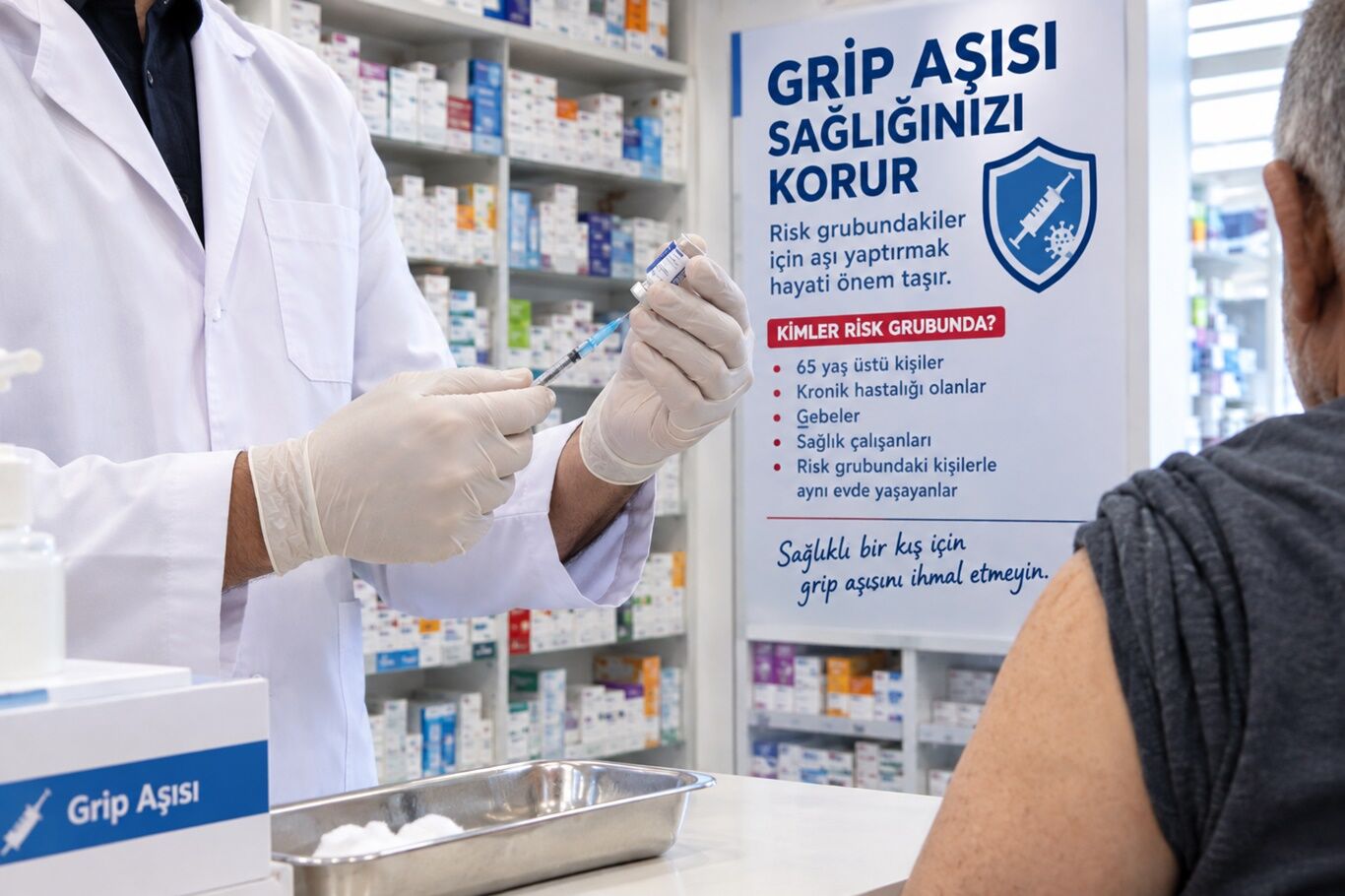 Batman’da grip aşısı sezonu başladı