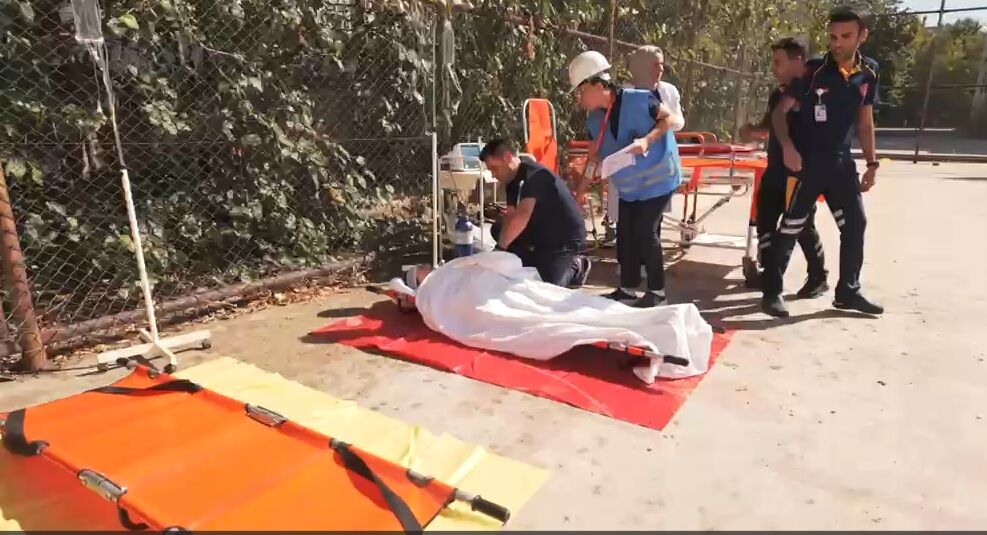 Batman’da Hastanede Gerçeğini Aratmayan Tatbikat (2)