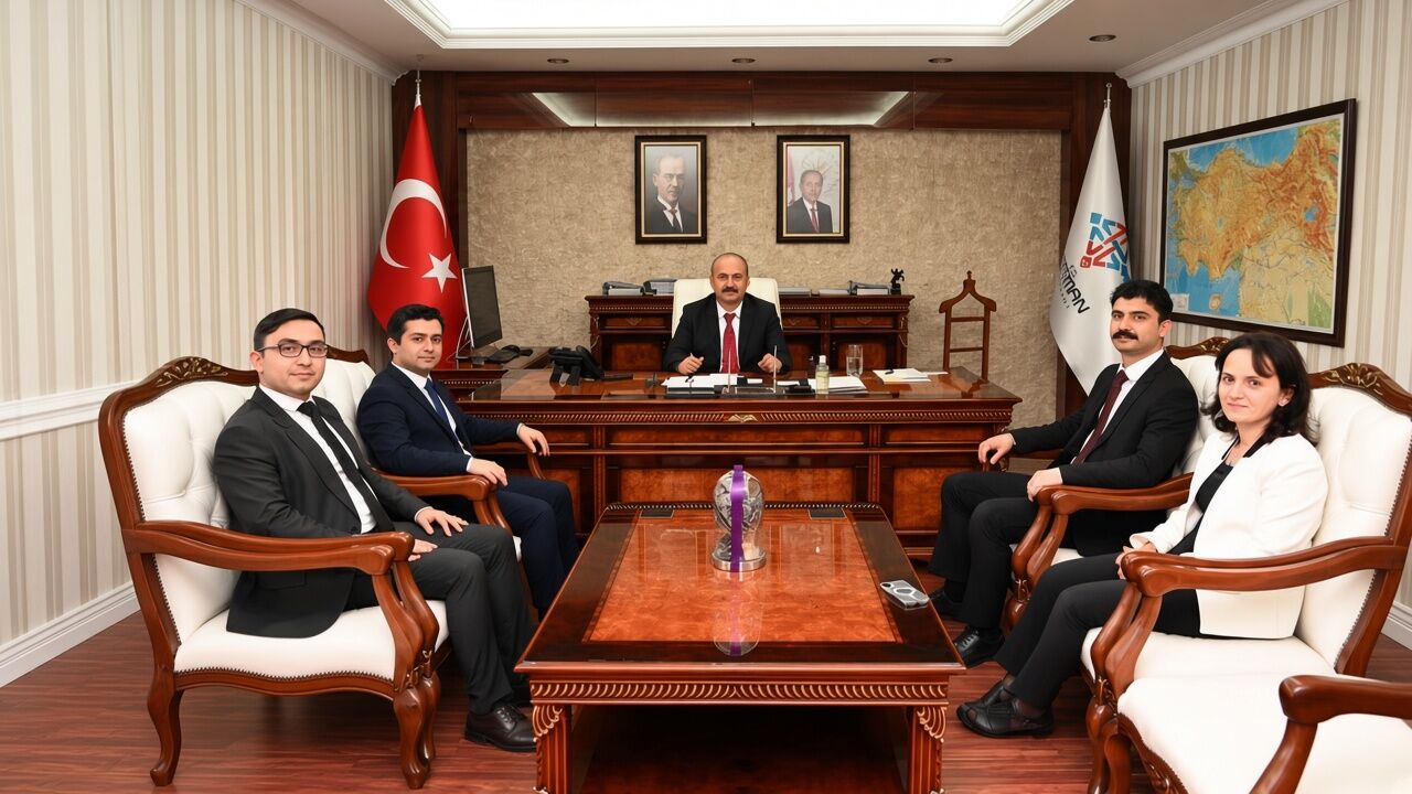 CTE Heyeti Batman Valiliğinde: Vali Ekrem Canalp’a Nezaket Ziyareti Gerçekleşti