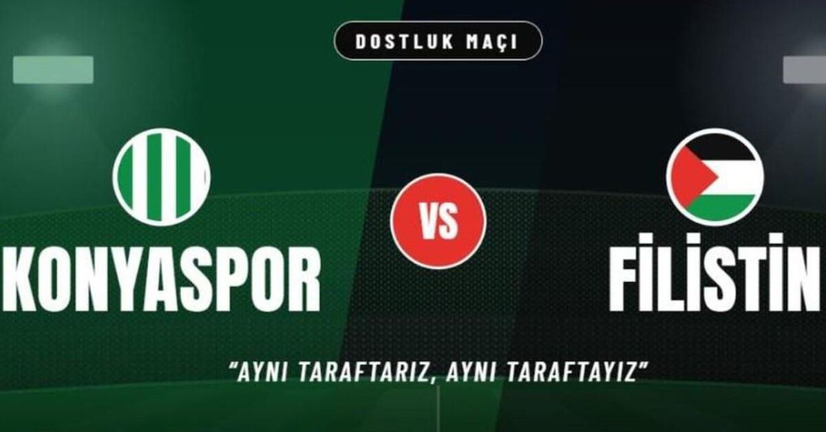 Konyaspor Filistin Maçı Hangi Kanalda Şifresiz? Konyaspor Filistin Dostluk Maçı Saat Kaçta, Nereden CANLI İzlenir?