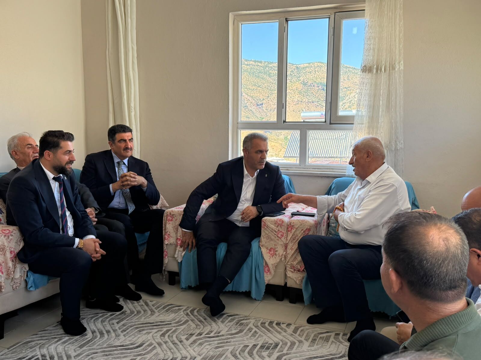Şansi’den Sason’da Gönül ve Vefa Ziyaretleri