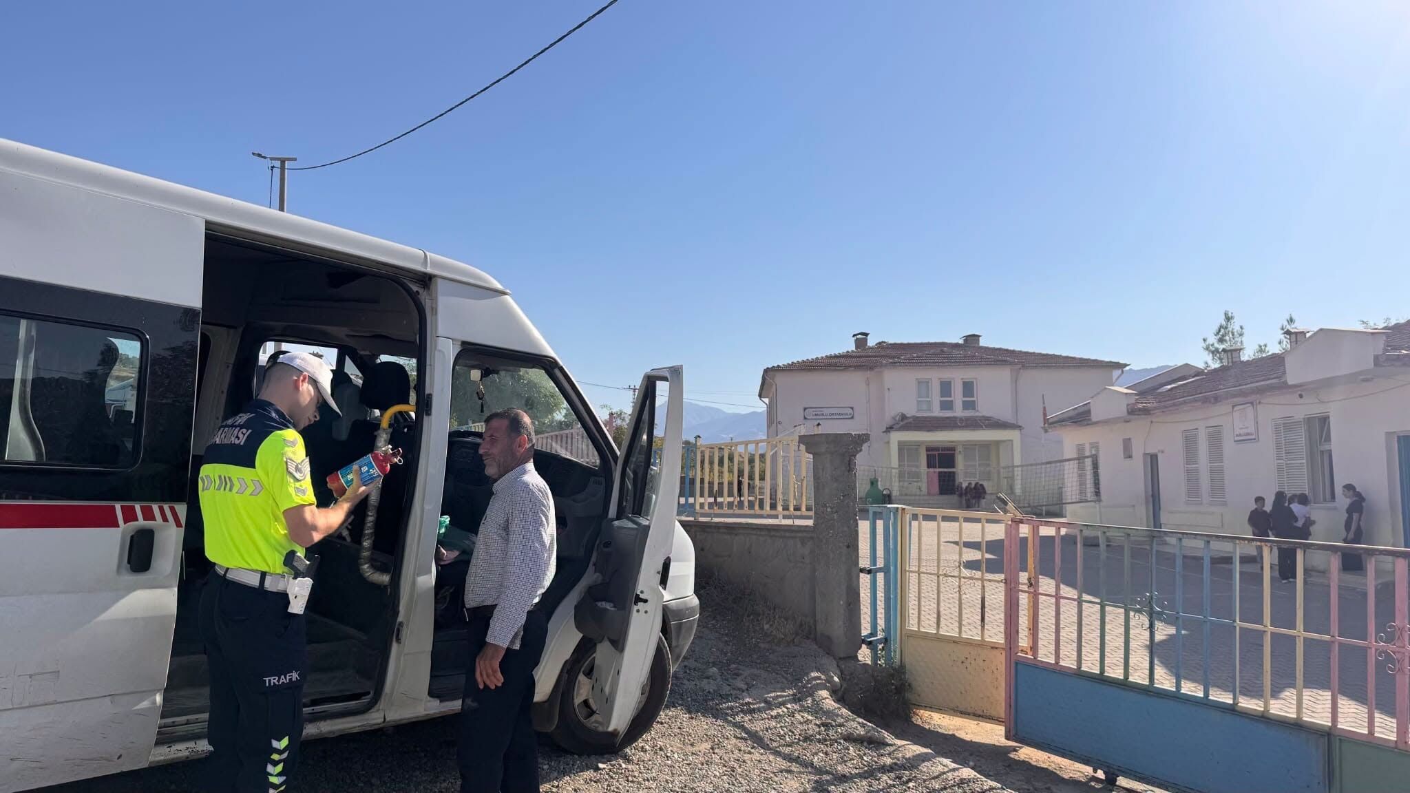 Sason’da Okul Servislerine Sıkı Denetim