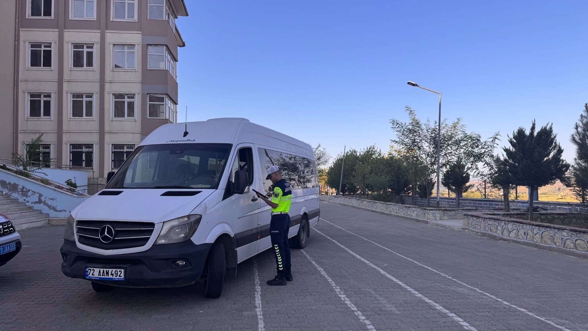 Sason’da Okul Servislerine Sıkı Denetim (2)1