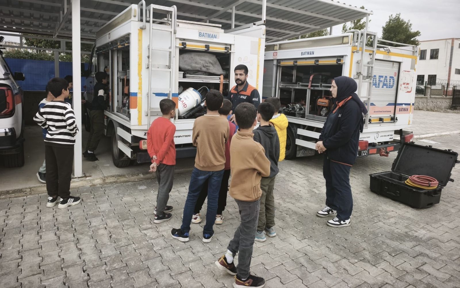 Batman’da Koruma Altındaki Çocuklara AFAD’da Afet Eğitimi