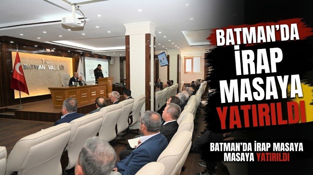 Batman’da İRAP Masaya Yatırıldı