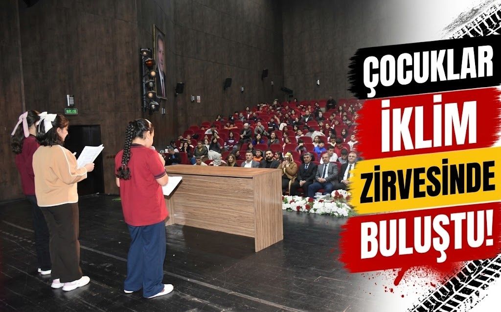 ÇOCUKLAR İKLİM ZİRVESİNDE BULUŞTU
