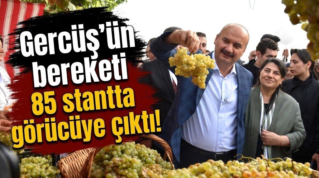 Gercüş’ün bereketi 85 stantta görücüye çıktı!