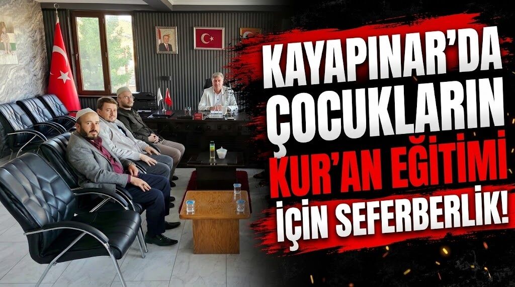 Kayapınar’da Çocukların Kur’an Eğitimi İçin Seferberlik!