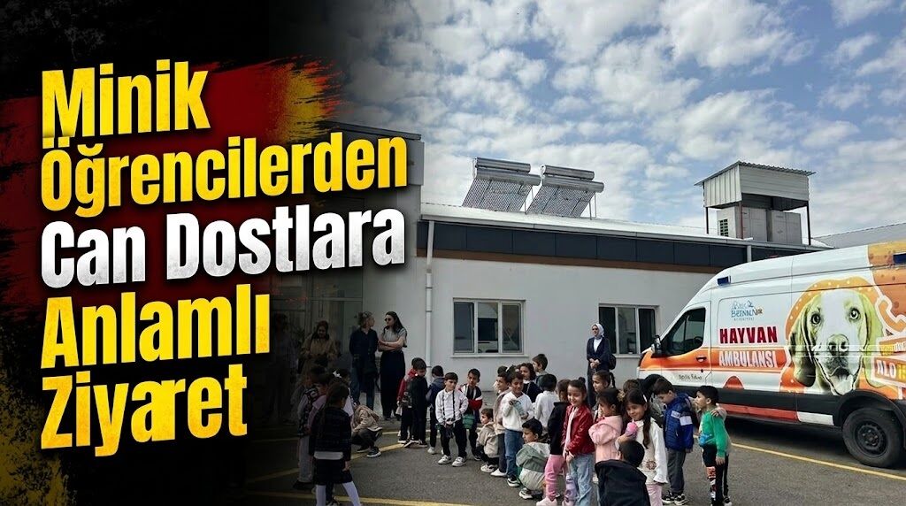 Minik Öğrencilerden Can Dostlara Anlamlı Ziyaret