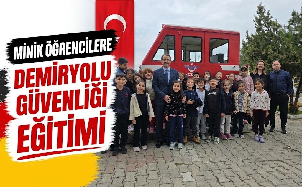 Minik Öğrencilere Demiryolu Güvenliği Eğitimi