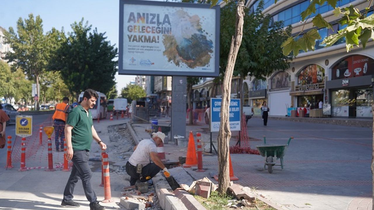 Batman'da Kavşak Düzenleme Projesi devam ediyor