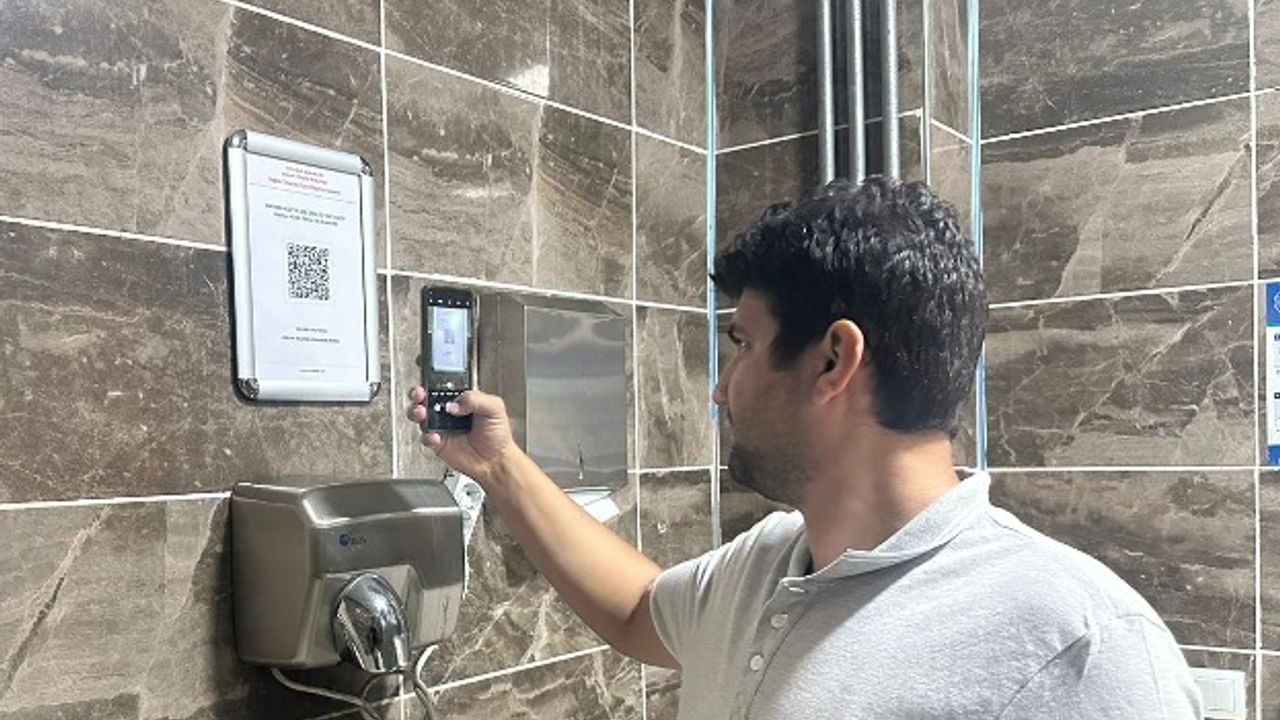 Batman'da Hijyen İçin QR Kodla Temizlik Bildirimi Dönemi Başladı