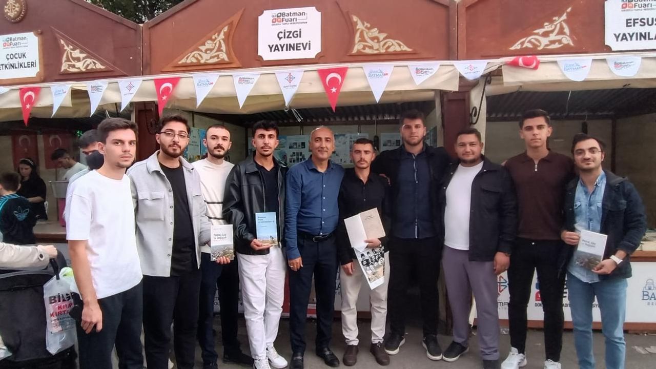 Kitap Fuarında Batman’ın Sosyolojik Hafızasına Yoğun İlgi