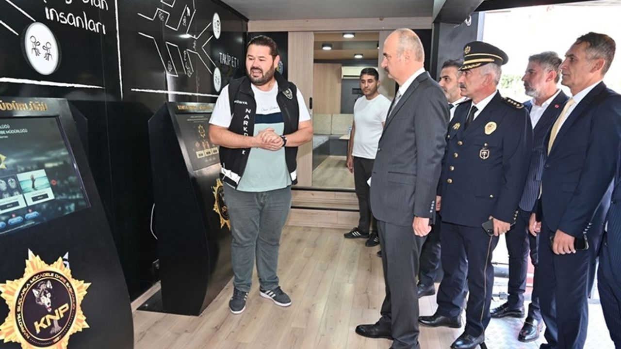 Batman’da NARKO TIR İlgi Odağı Oldu, Uyuşturucunun Zararları Anlatıldı