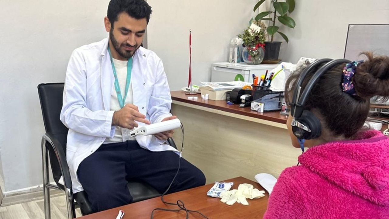 Batman’da İlkokul Öğrencilerine İşitme Taraması Yapıldı