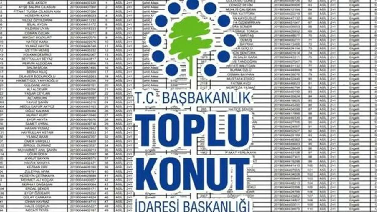 TOKİ İstanbul kura çekimi 3 çocuk ve üzeri kategorisi kazananlar isim listesiTOKİ 3 çocuk ve üzeri kura sonuçları (TAM İ